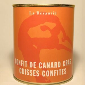 Confit de canard gras cuisses confites
