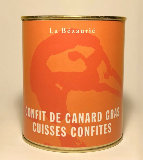 Confit de canard gras cuisses confites