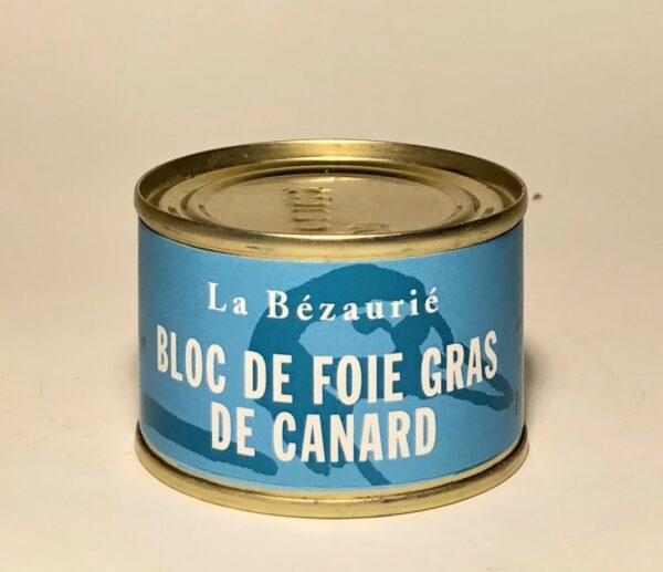 Bloc de foie gras de canard la bezaurié