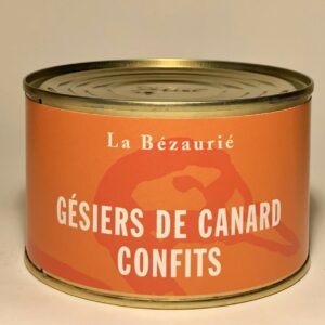 Gésiers de canards confits la bezaurié