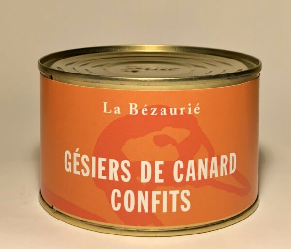 Gésiers de canards confits la bezaurié