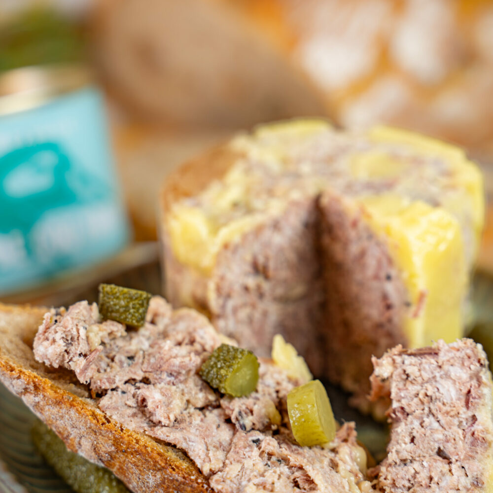 Pâté de cou farci